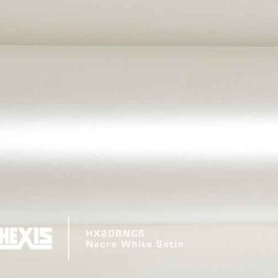 HEXIS HX20BNCS – Nacre White Satin (سفید صدفی ساتن)