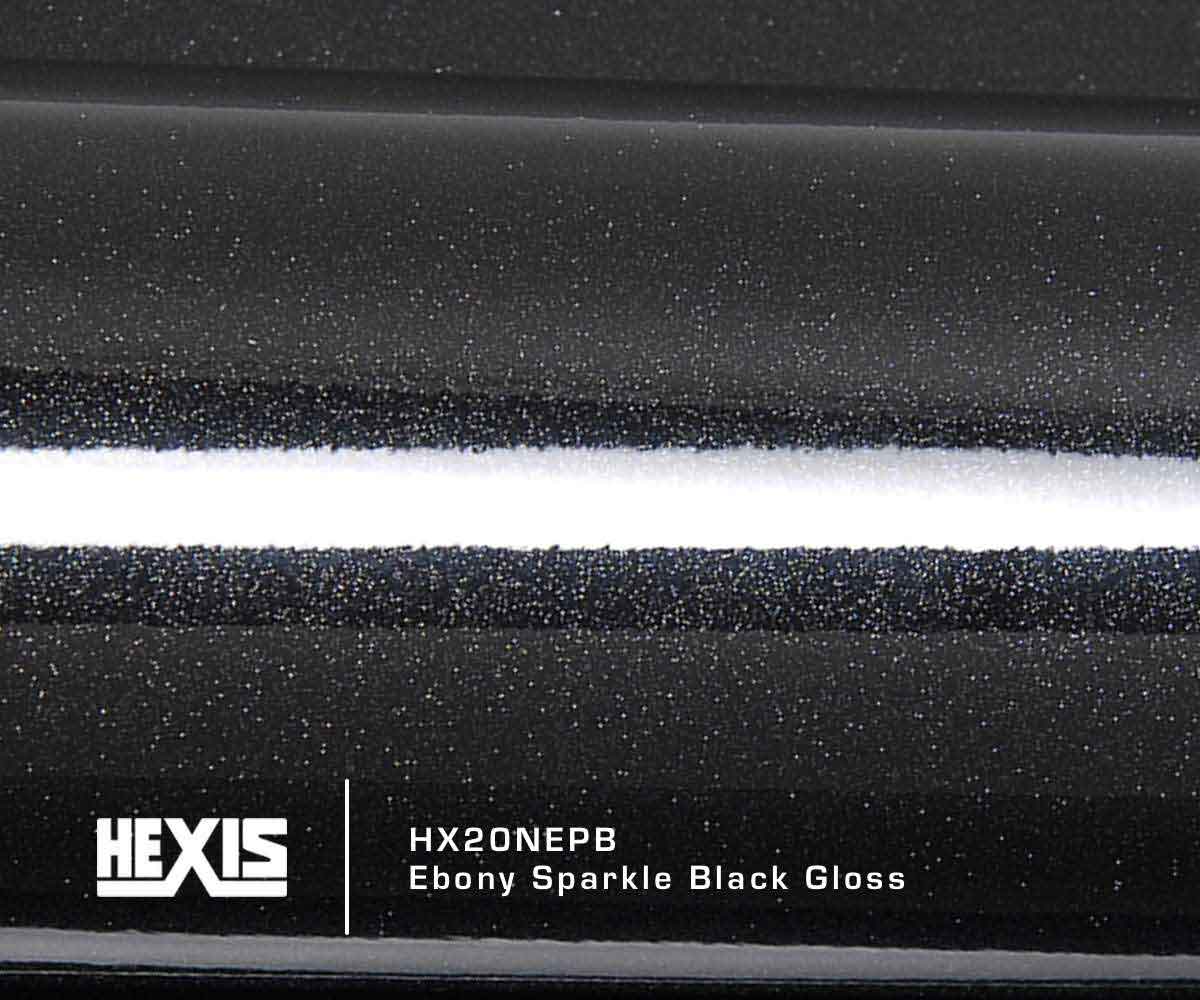HEXIS HX20NEPB – Ebony Sparkle Black Gloss (مشکی براق اکلیلی آبنوسی)
