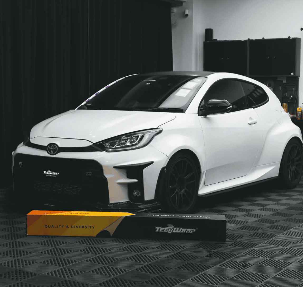 TeckWrap CK801N – Diamond White (سفید الماسی براق) - Image 2